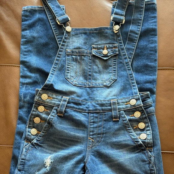 True Religion Denim - True Religion Blue Denim Overalls